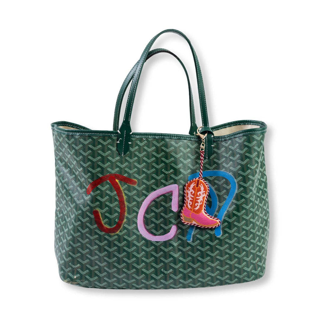 Cowboy Boot Bag Charm