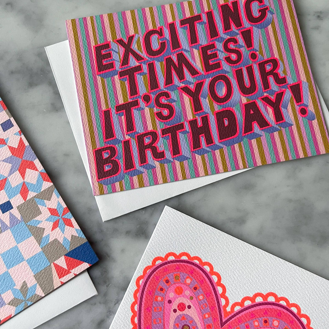 Exciting Times Card