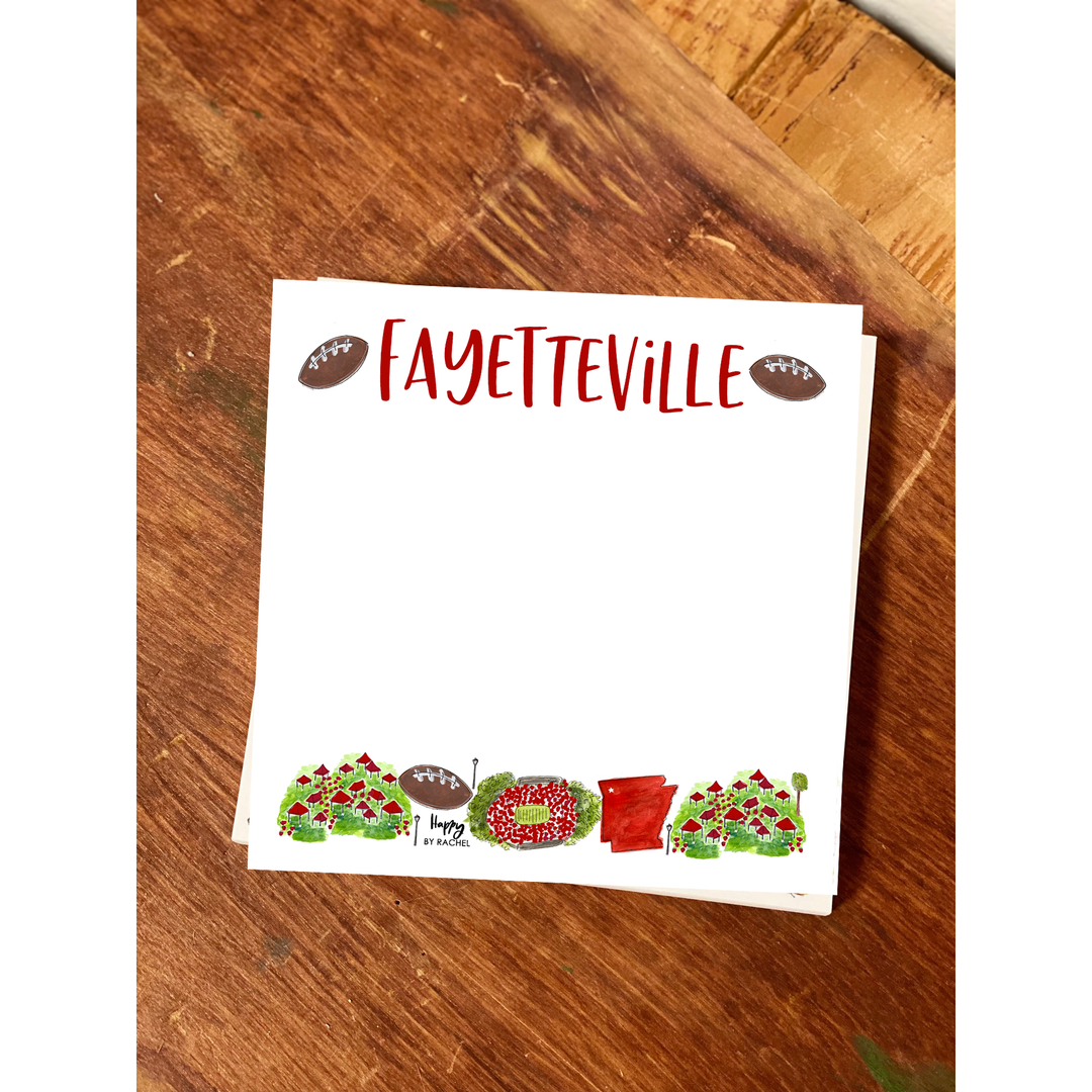 Fayetteville Chunky Notepad