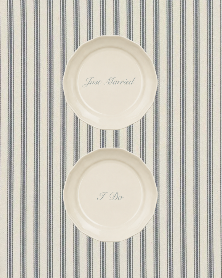 Wedding Cake Keepsake Plates