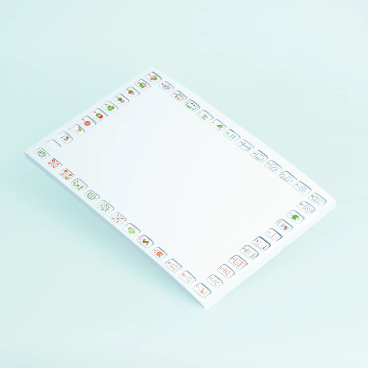 Mahjong Tiles Notepad