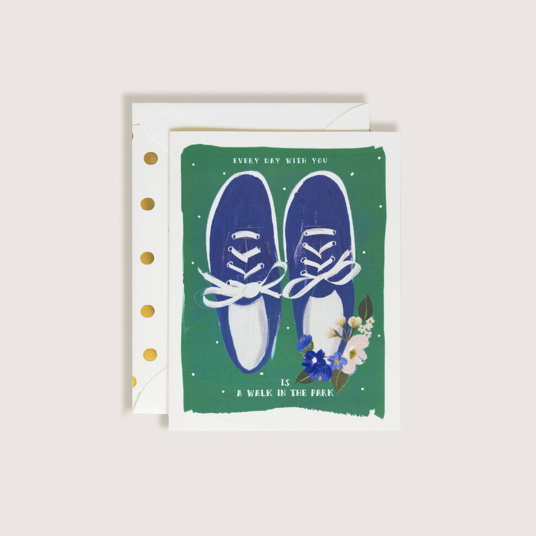 Walk in The Park Greeting Card