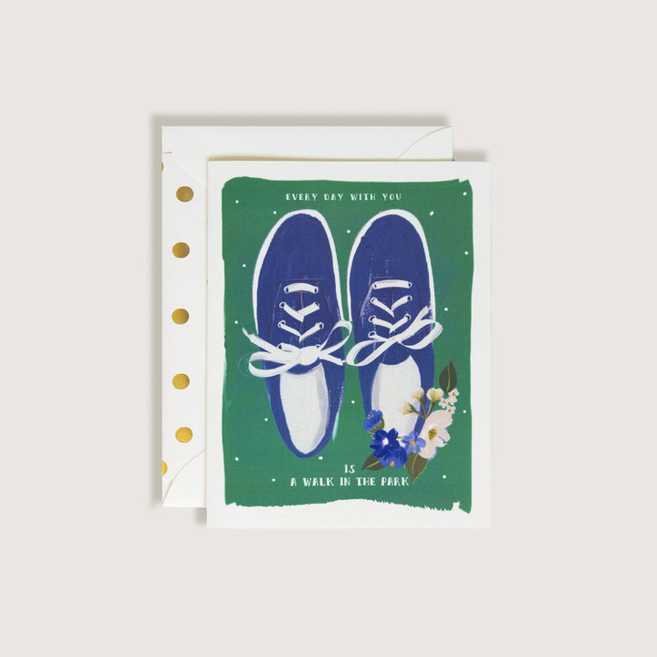 Walk in The Park Greeting Card