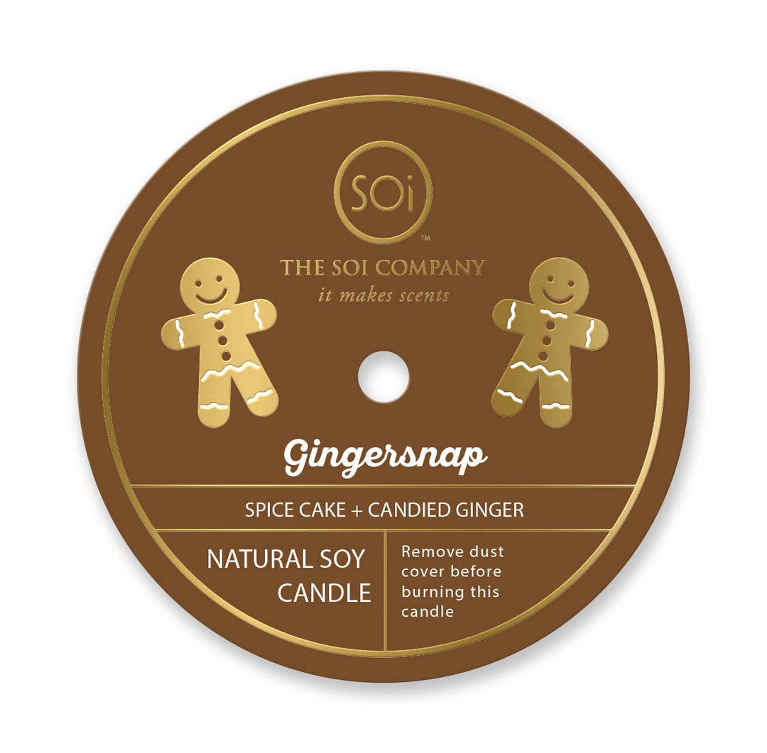Gingersnap Icon Candle