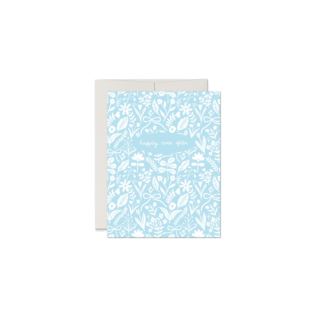 Happily Ever After Wedding Card