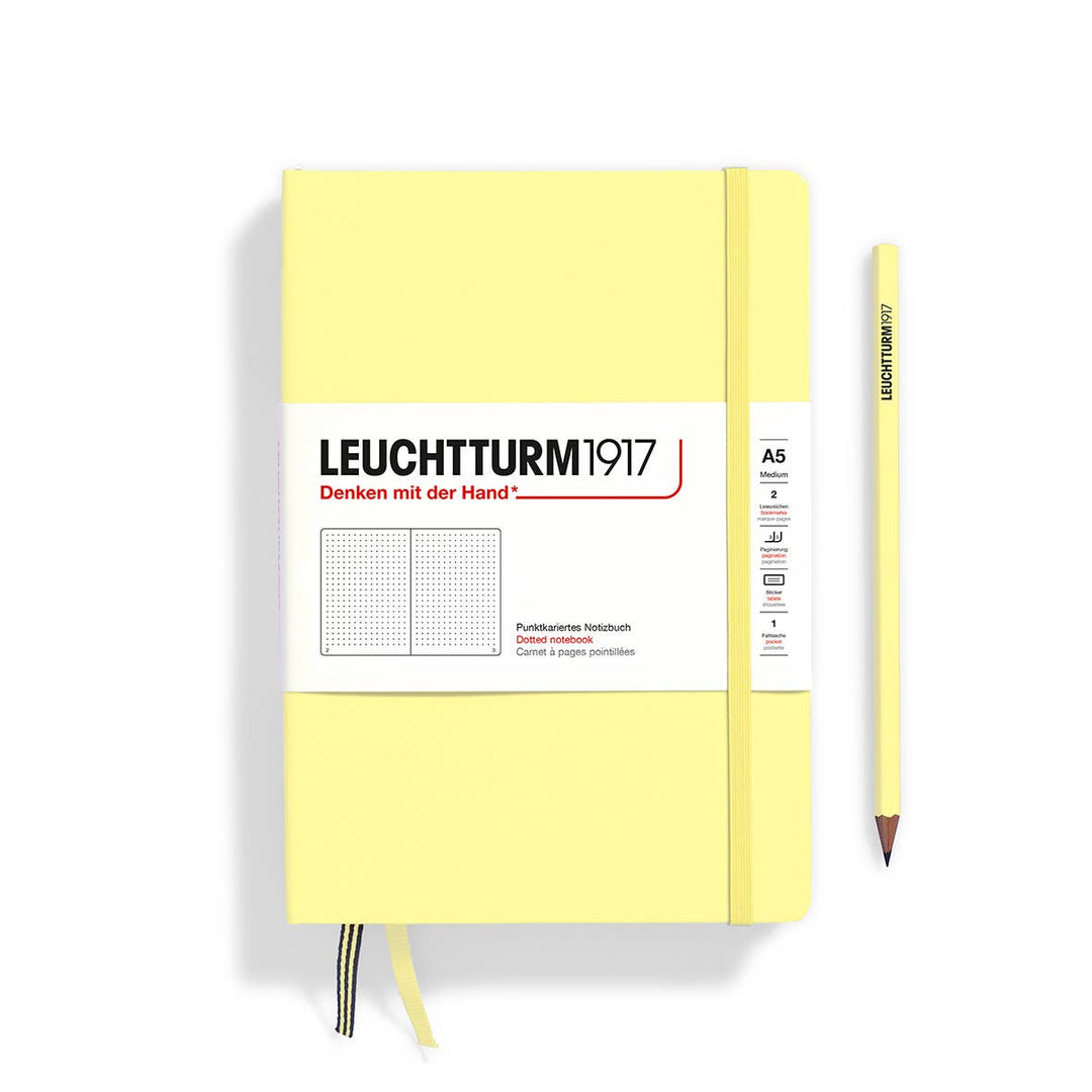 Vanilla Dotted Notebook