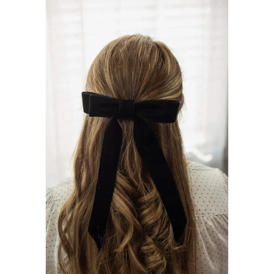 Long Bow Barrette: Red