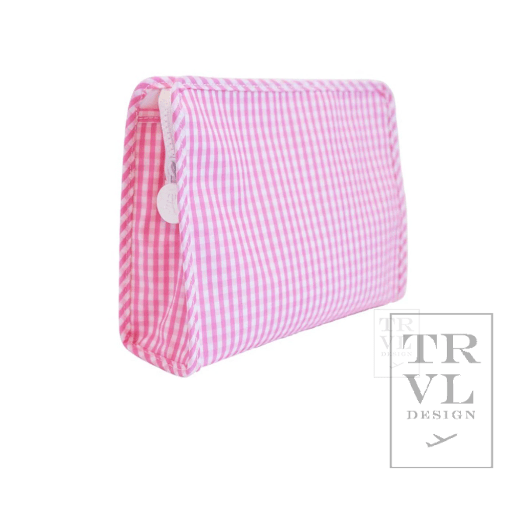 Gingham Pink Roadie Large
