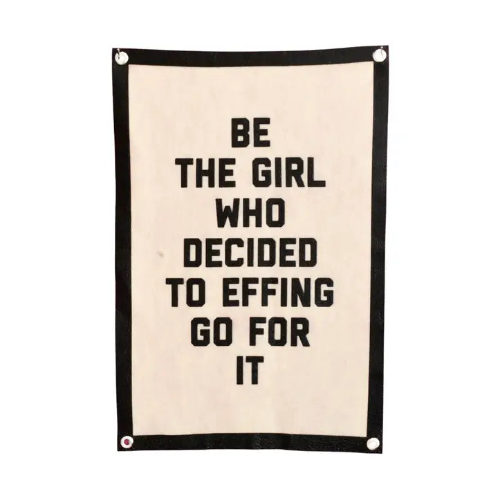 Be the Girl Champion Banner