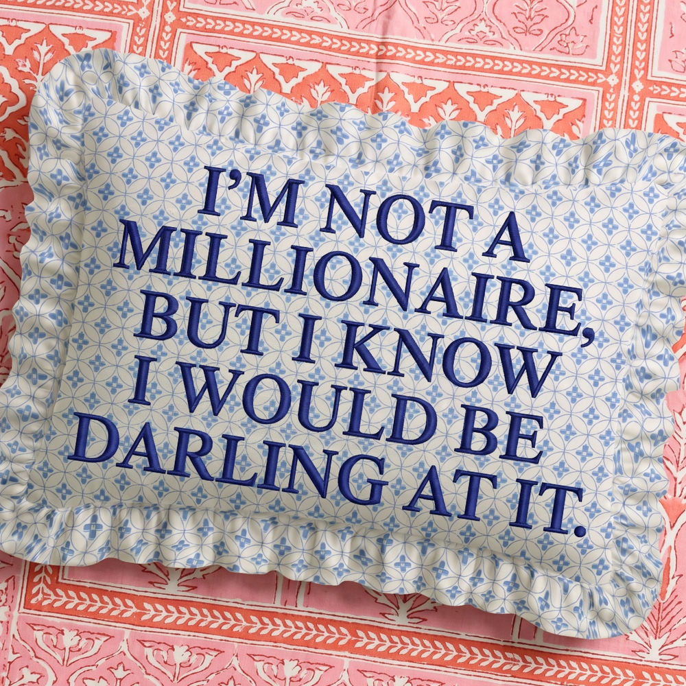 Millionaire Pillow