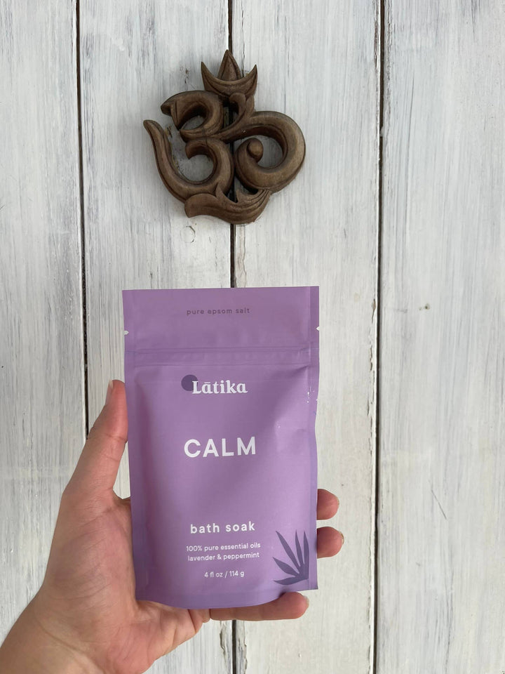 Calm Lavender Mint Epsom Salt Soak