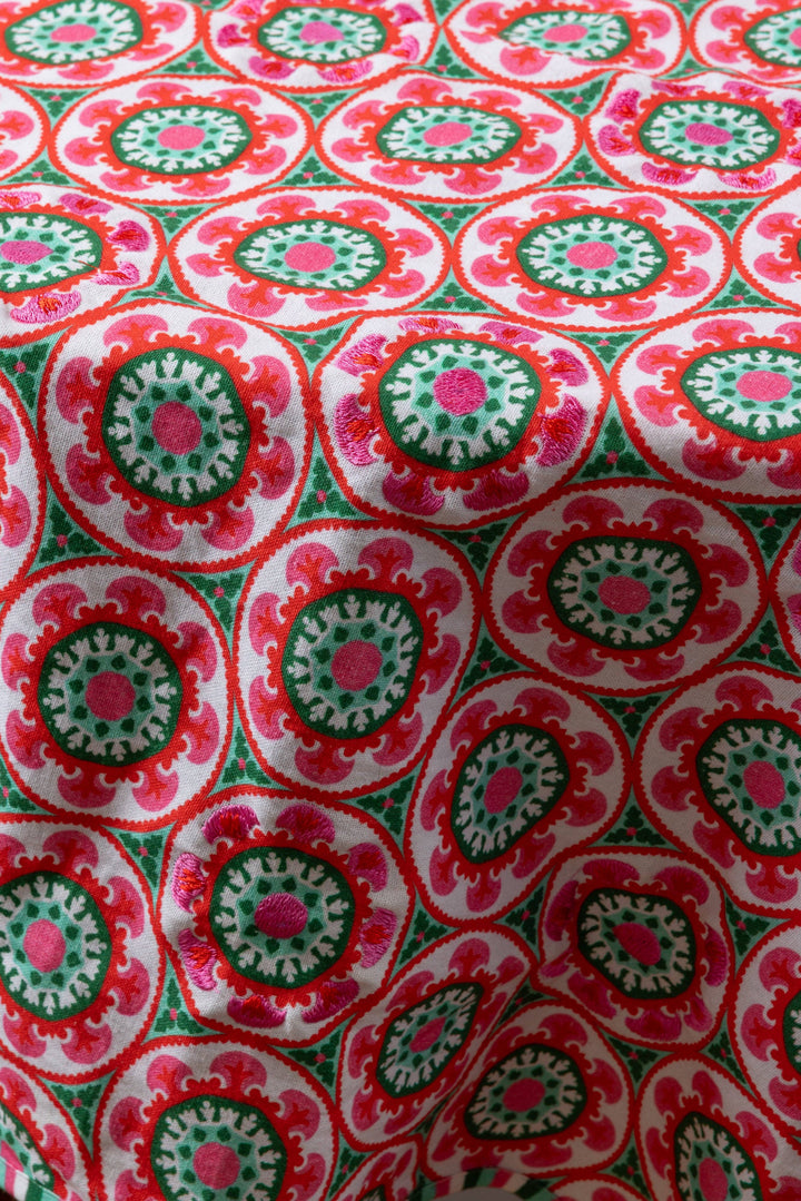 Suzani Round Tablecloth