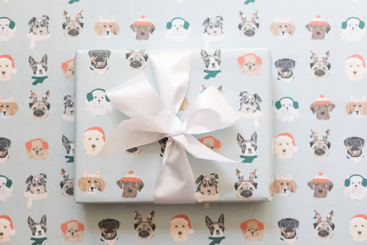 Holiday Dogs Gift Sticker Sheet