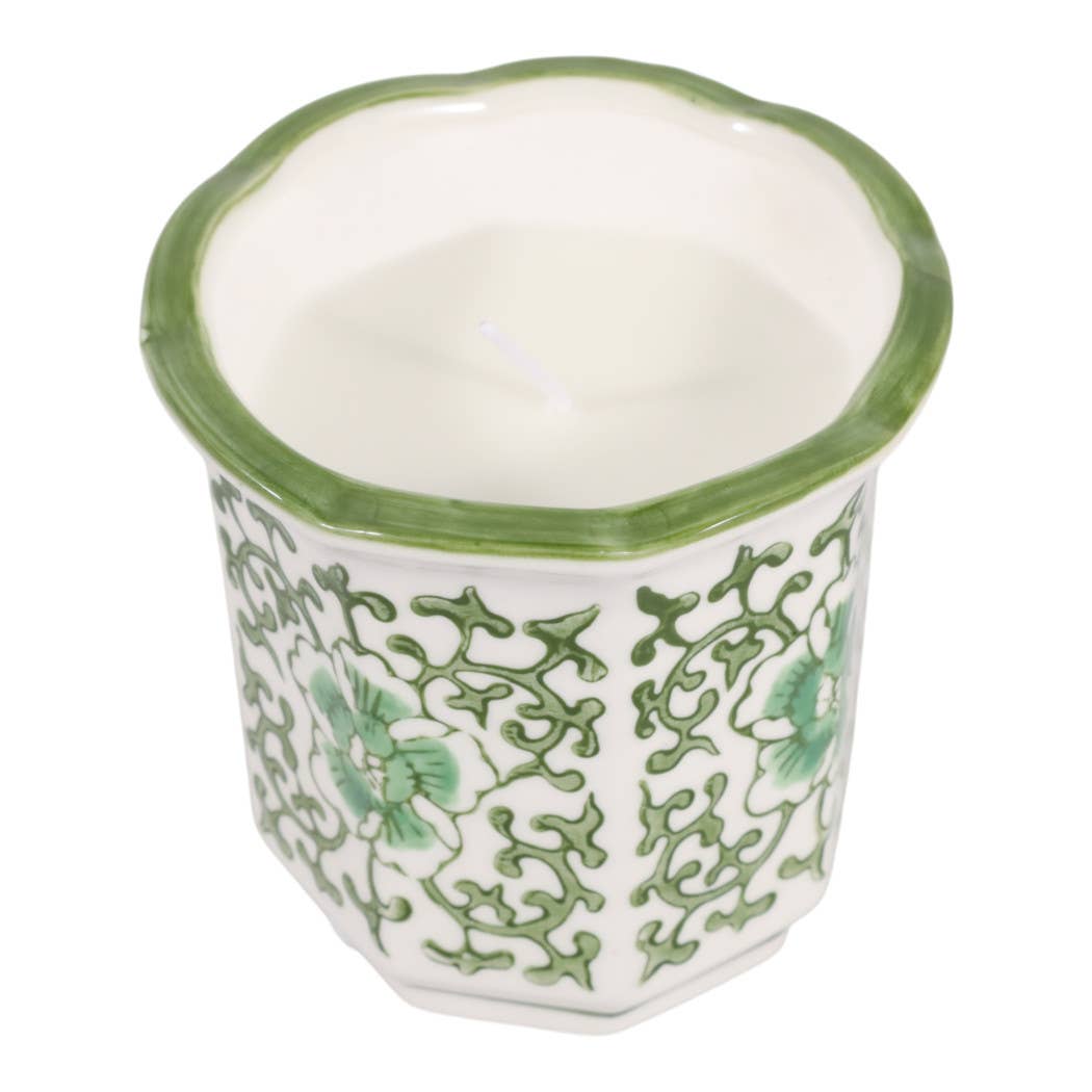 Plumeria Green Candle
