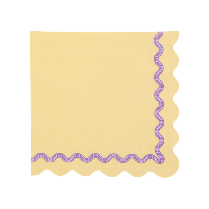Rainbow Ric Rac Napkins