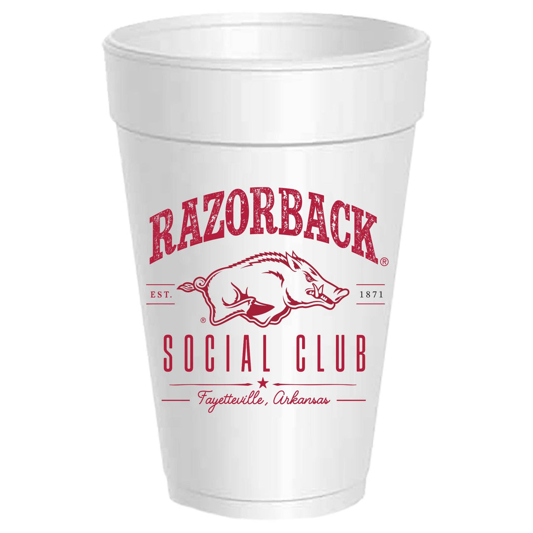 Razorback Social Club Cups
