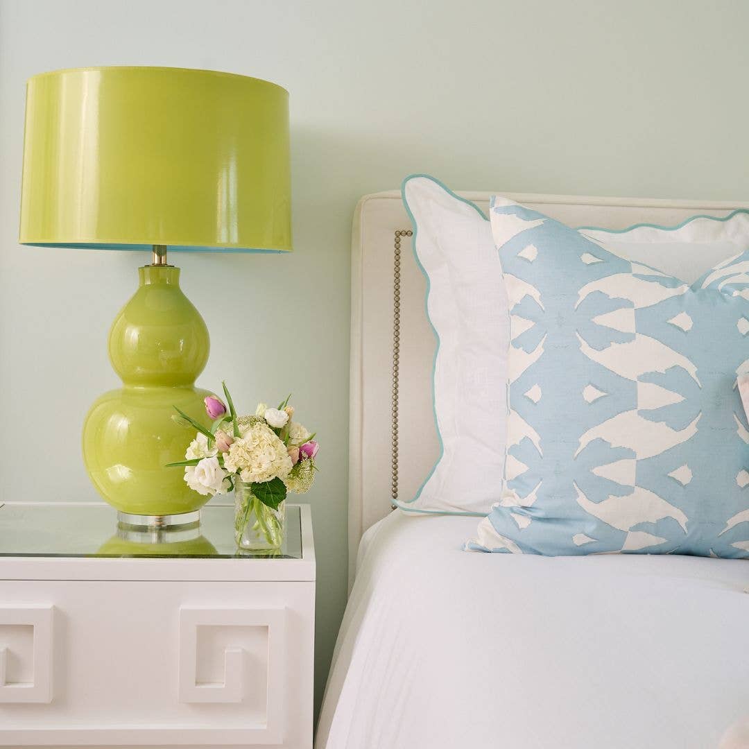 Palm Mist Decorative Pillow