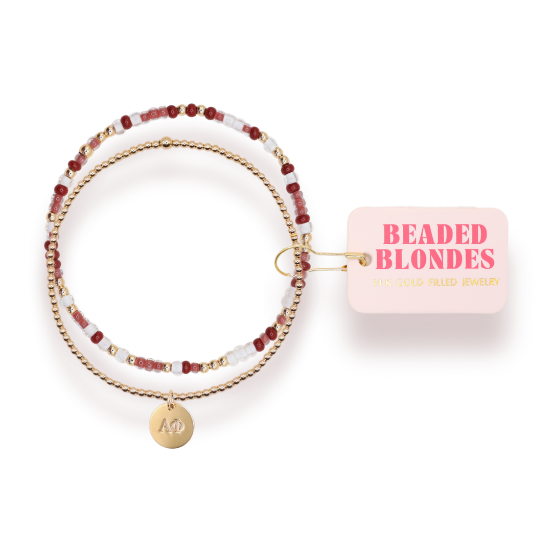 Alpha Phi Bracelet Stack