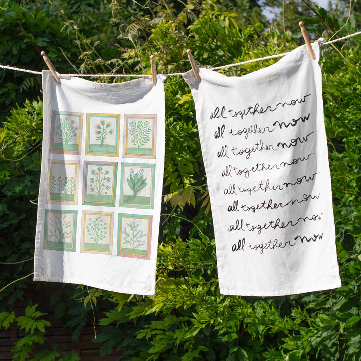 All Together Now Tea Towel