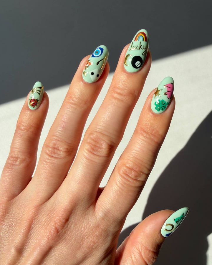 Good Fortune Nail Art Stickers