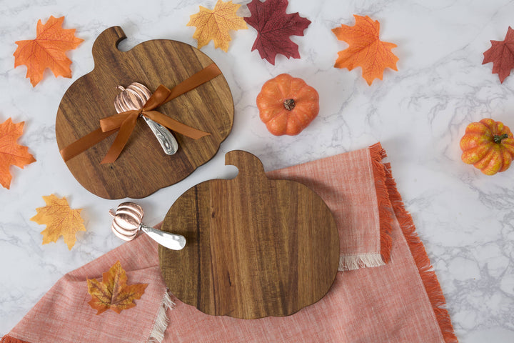 Pumpkin Cutting Board  Gift Set