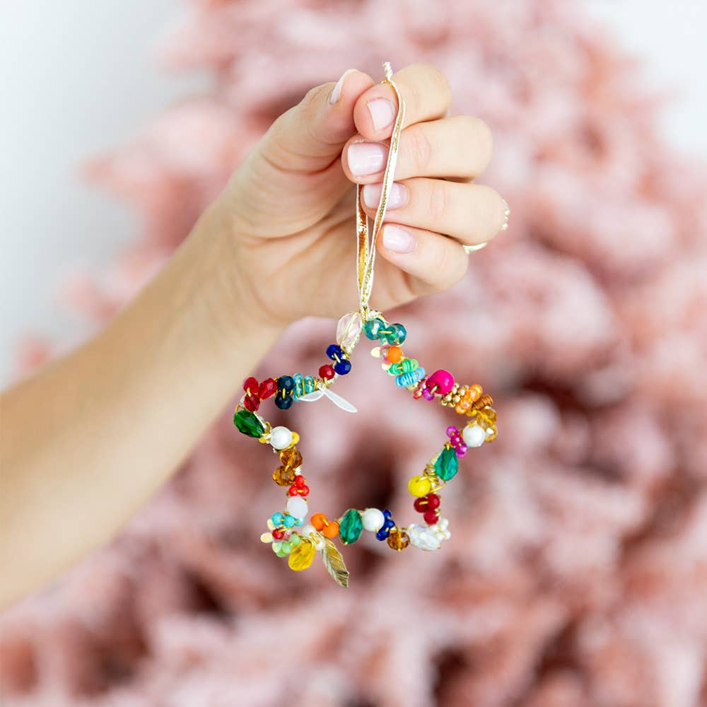 Star Beaded Ornament