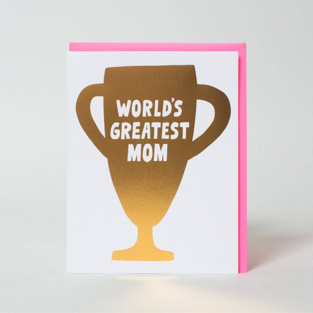 Best Mom Trophy Card