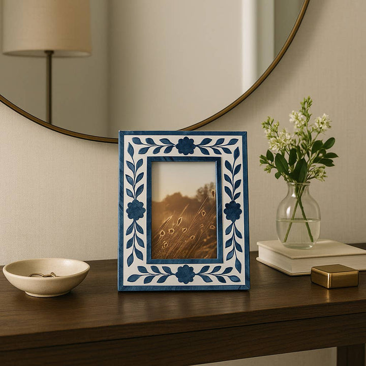 Wood Floral Petals Frame
