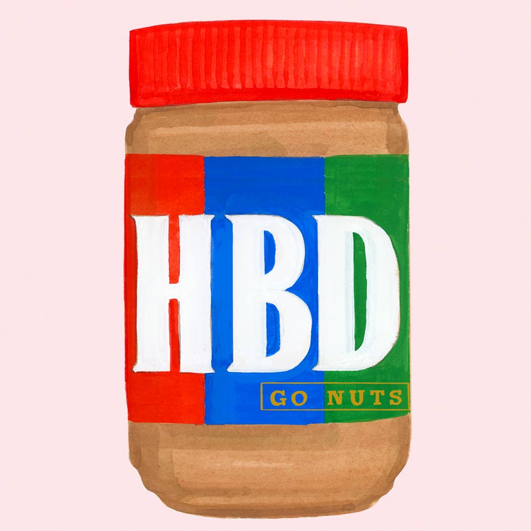 HBD , Go Nuts Card