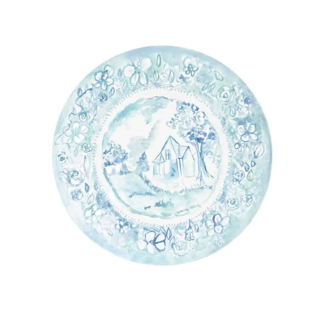 Antique Plate Coaster