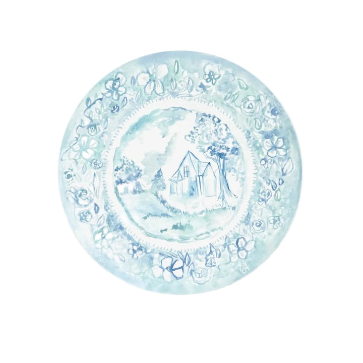 Antique Plate Coaster