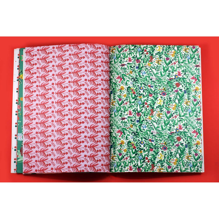 Very Delightful Holiday Wrapping Paper Book