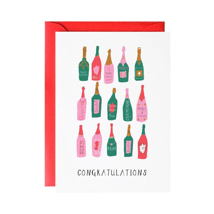 Pop the Bubbly! Greeting Card