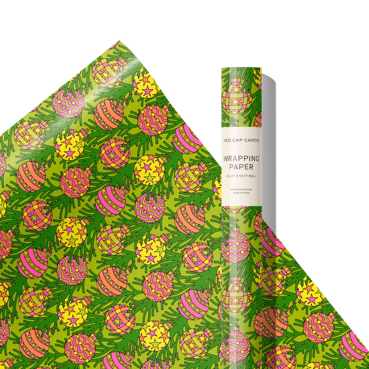 Bright Baubles Gift Wrap