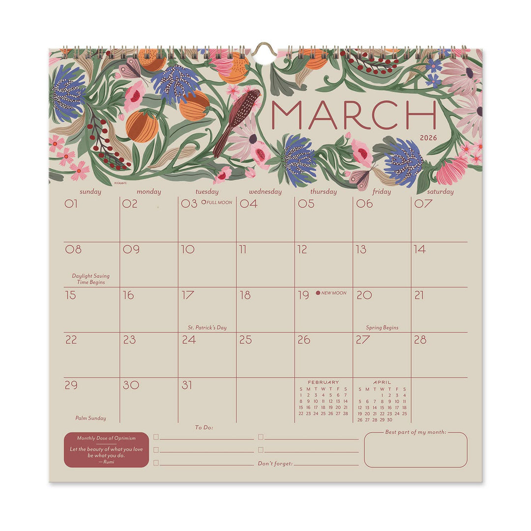 2026 Garden Party Calendar