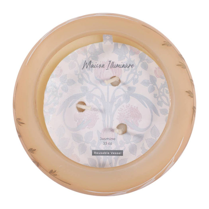 Jasmine Floral Pink Candle