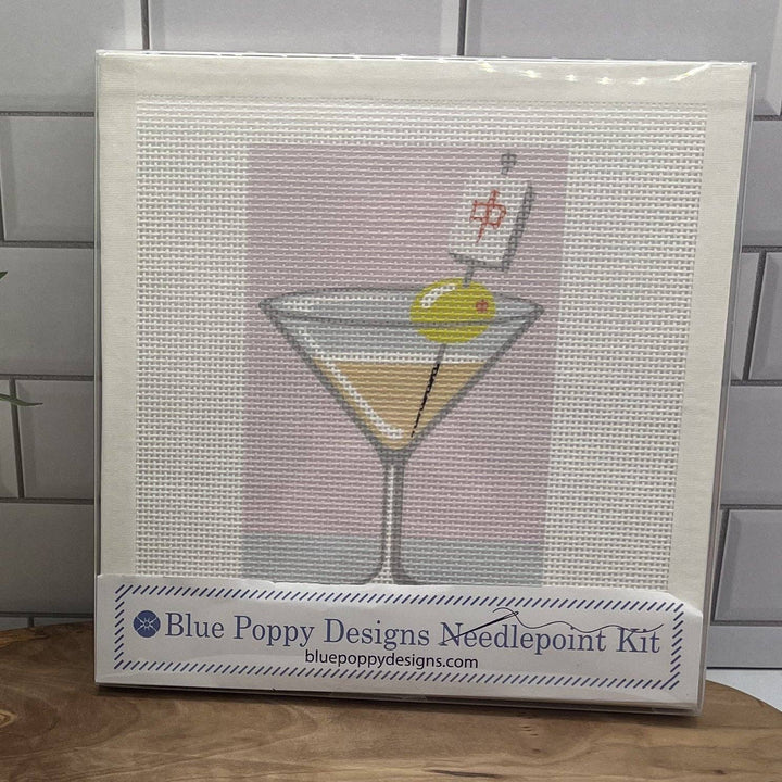 Mahjong Martini Needlepoint kit