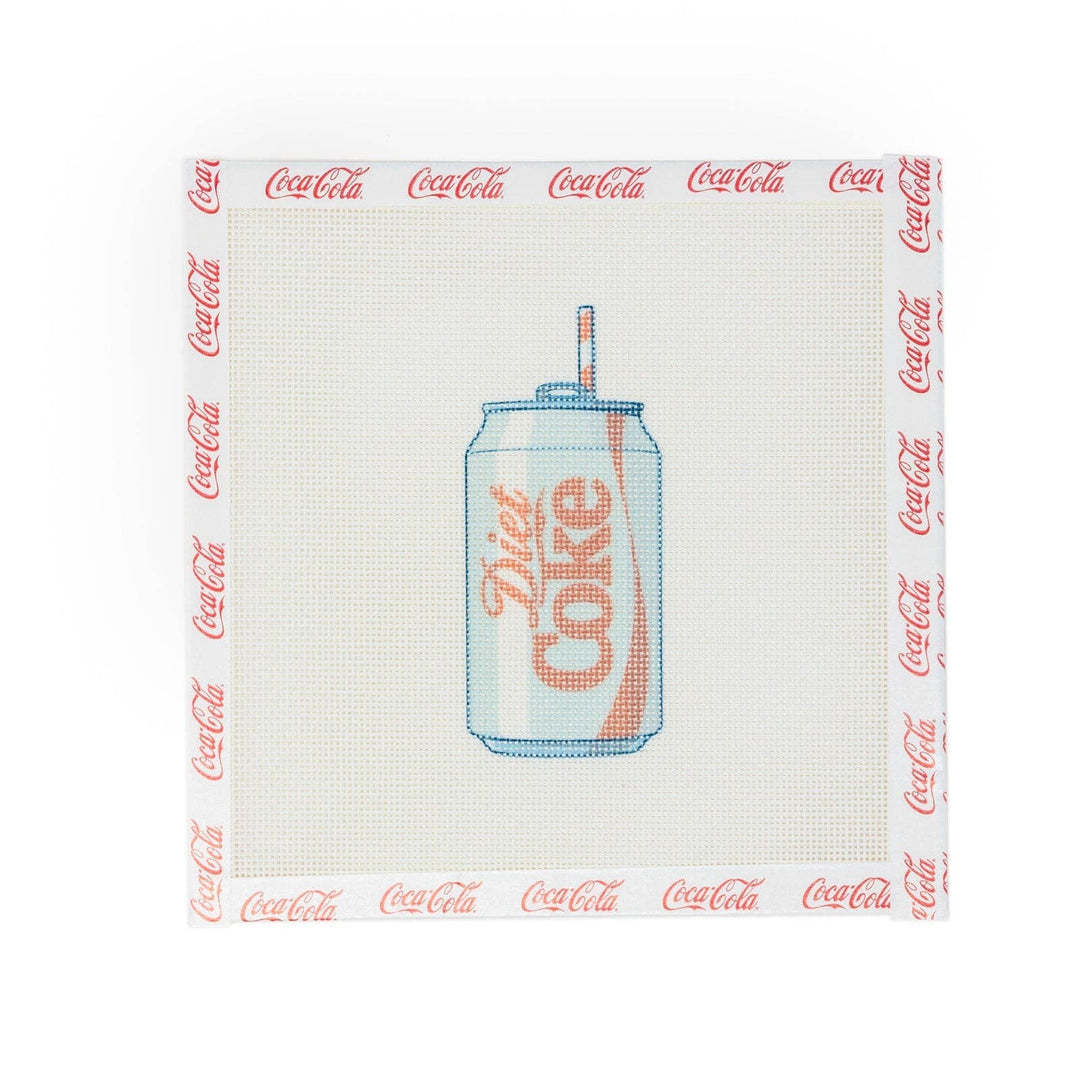 Diet Coke Needlepoint Canvas