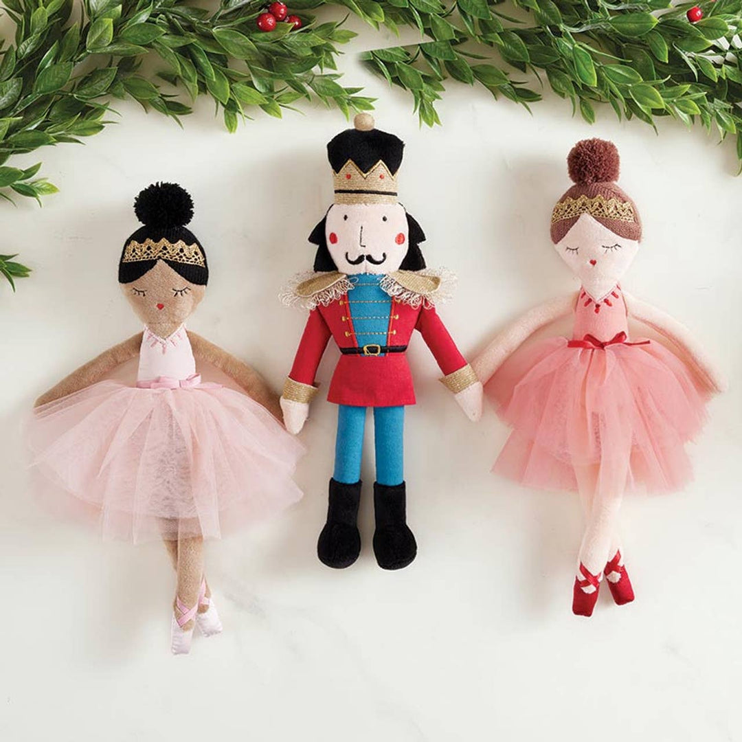 Pink Ballerina Plush Doll