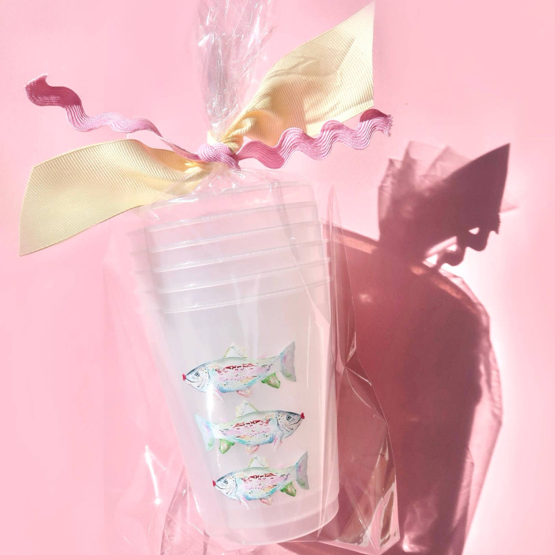 Kissy Fish Frosted Cups