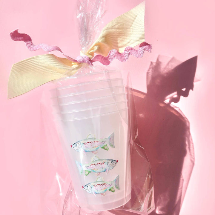 Kissy Fish Frosted Cups