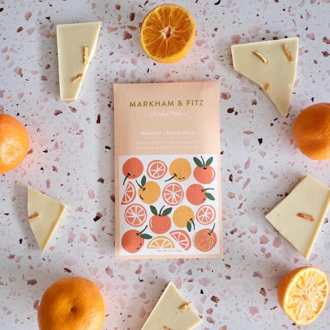 Orange Creamsicle Peruvian White Chocolate Bar