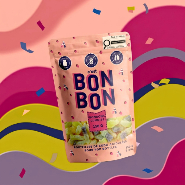 Sour Pop Bottles Gummy Candies