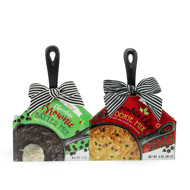 Chocolate Chip Cookie & Brownie Mix Skillet Set