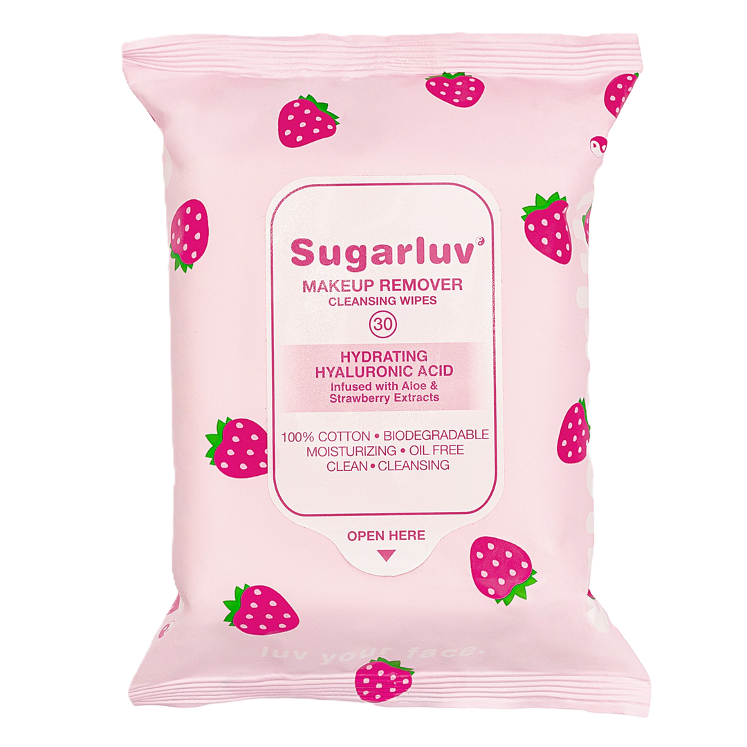 Makeup Cleansing Wipes- Strawberry