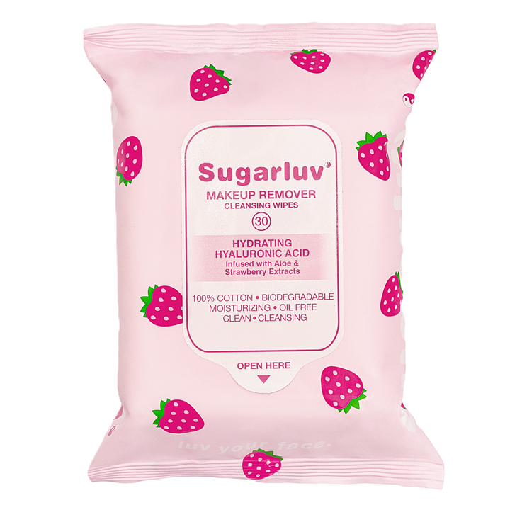 Makeup Cleansing Wipes- Strawberry