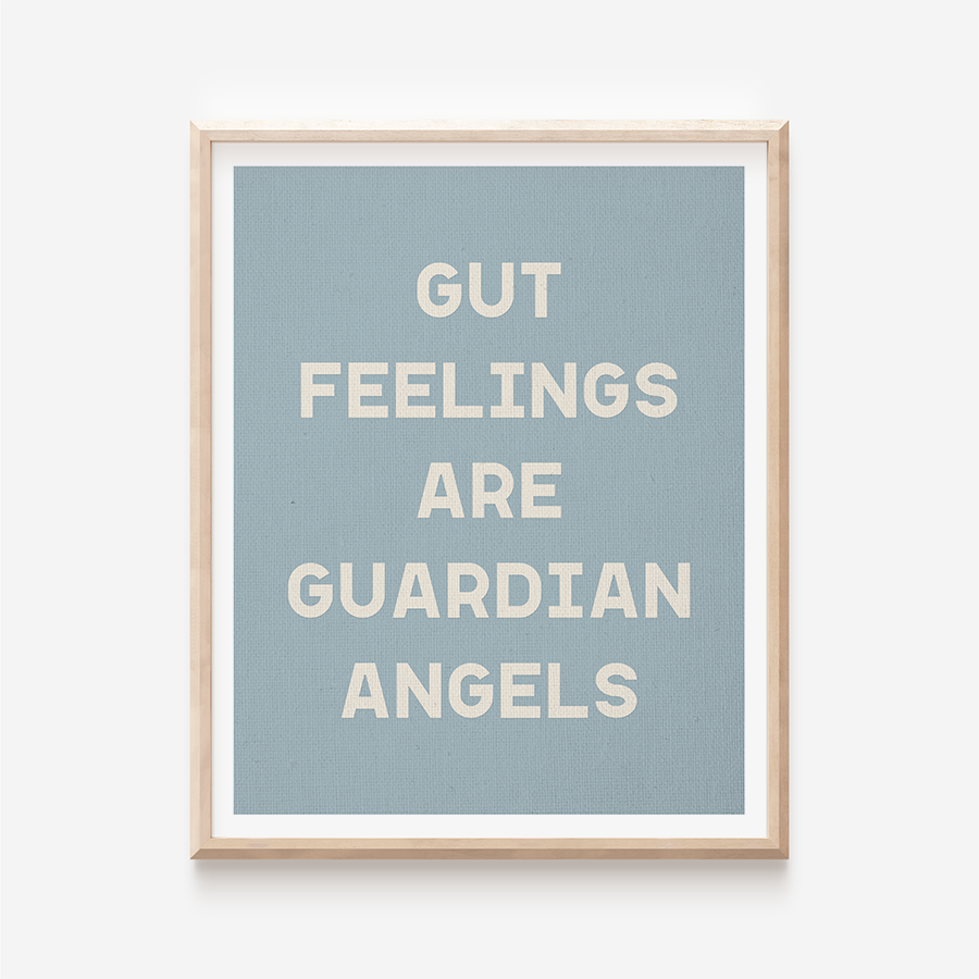 Gut Feelings, Guardian Angels Print