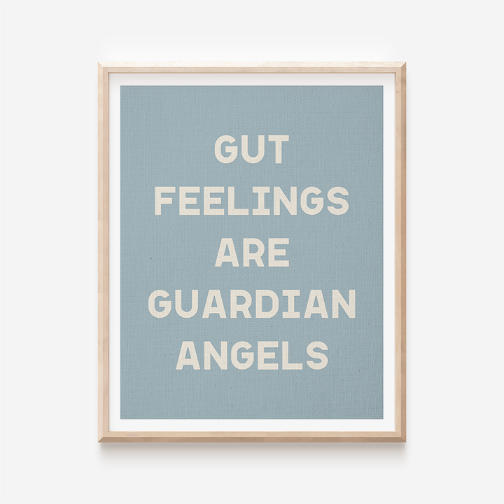 Gut Feelings, Guardian Angels Print