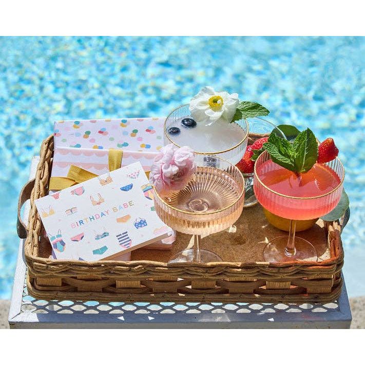 Birthday Babe Swim Card