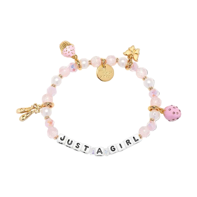 Just a girl Charm Bracelet